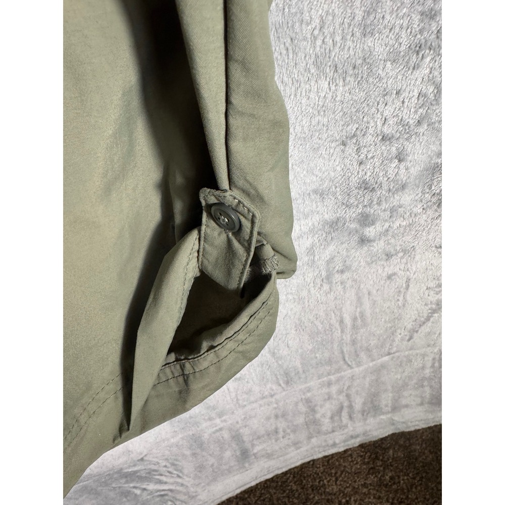 Columbia Womens Sage Green Cargo Hiking Pants NEW Straight Leg Size L Regular - Picture 4 of 9